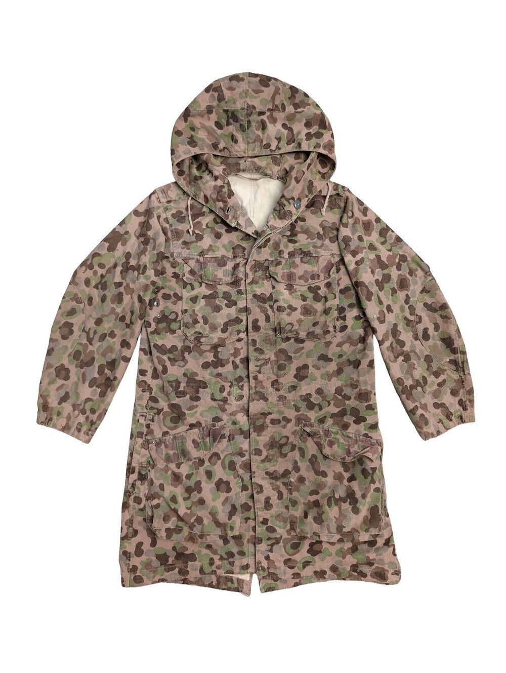 Austrian Army KAZ-57 Pea Dot Camo Fishtail Parka 1968 HBA